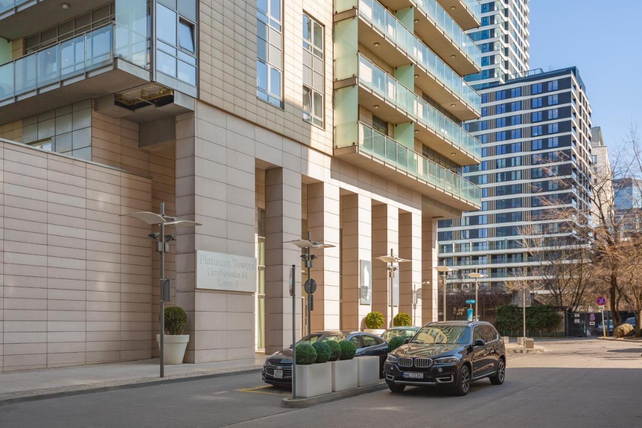 Platinum Towers Apartment With Parking By Renters Prestige Varsóvia Exterior foto